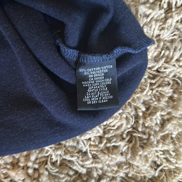 Bugatchi blue quarter zip - Picture 3 of 5